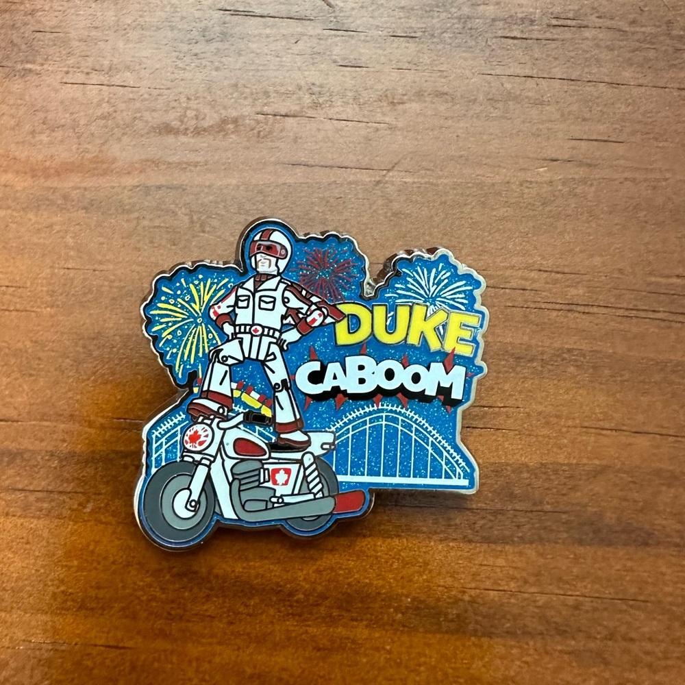 Duke Caboom Toy Story Disney trading pin